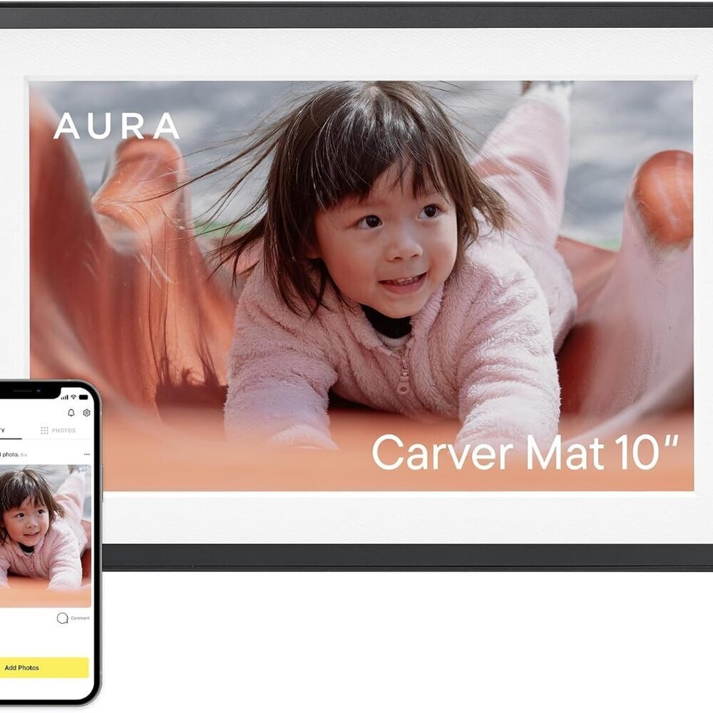 Digital Picture Frame - 10.1" HD Mat Display | Wirecutter's Best Digital Frame f